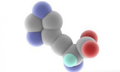 Гистидин: формула, химические реакции Применение в детском возрасте